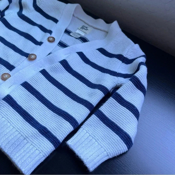 Oshkosh Baby Striped Button-Front Sweater Knit Cardigan 18 months - Picture 3 of 6